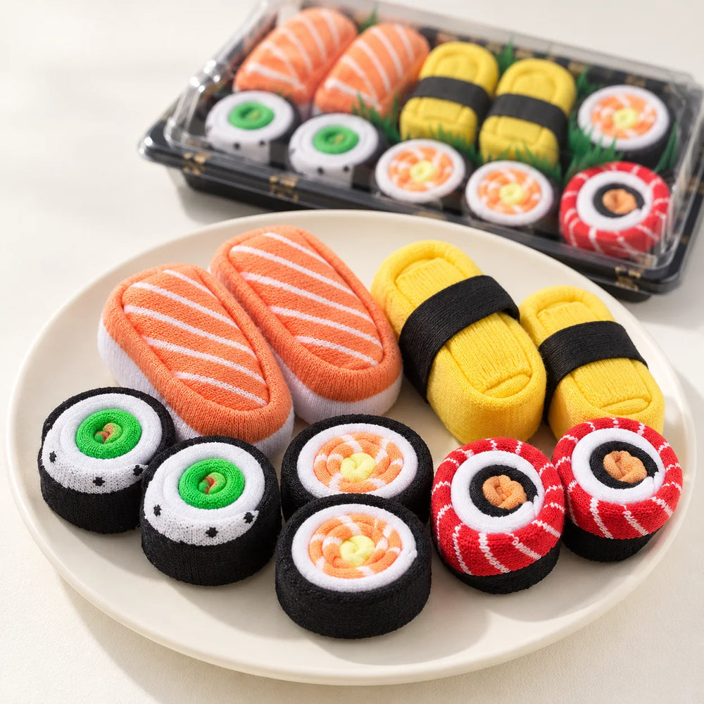 Lovelle Sushi – Sushi-strumpor i presentask