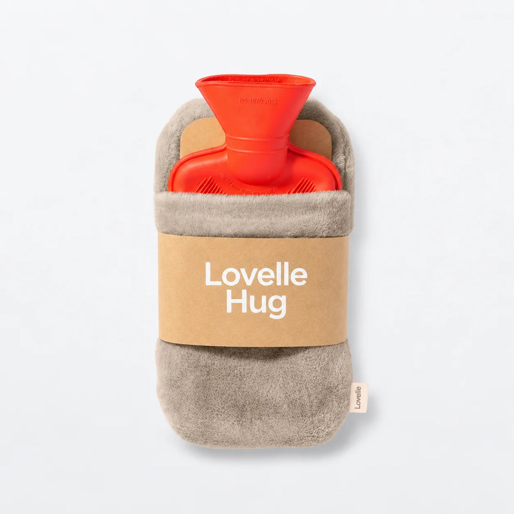 Lovelle Hug – Bärbar varmvattenflaska med band