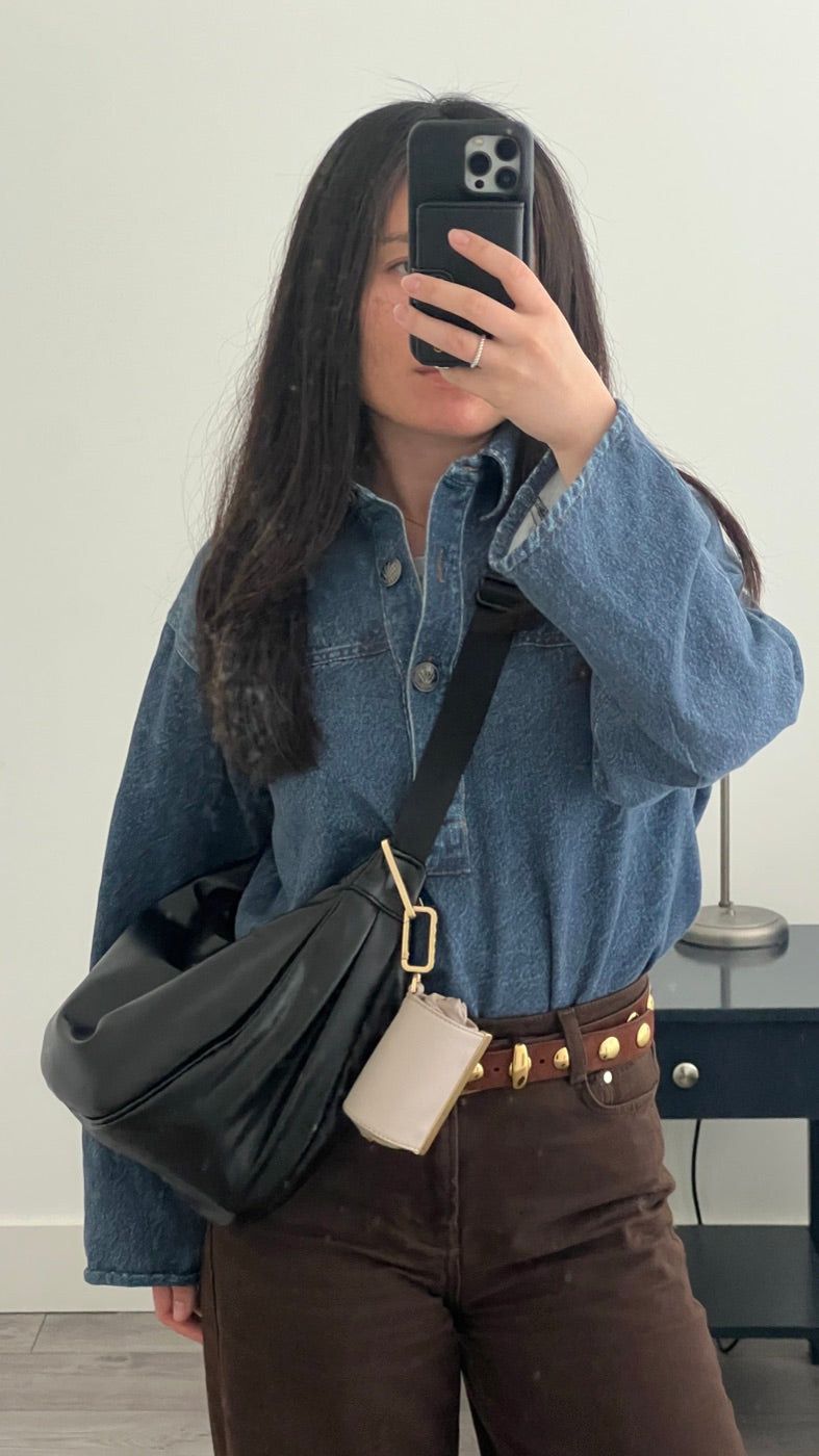 Lovelle Fold hopvikt på crossbody-väska